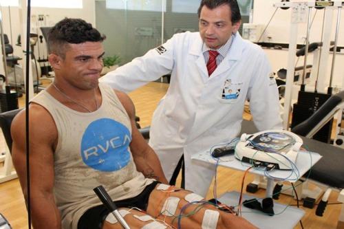 Vitor Belfort realiza treino associado à corrente Aussie, exclusividade Ibramed / Foto: Divulgação / Ibramed